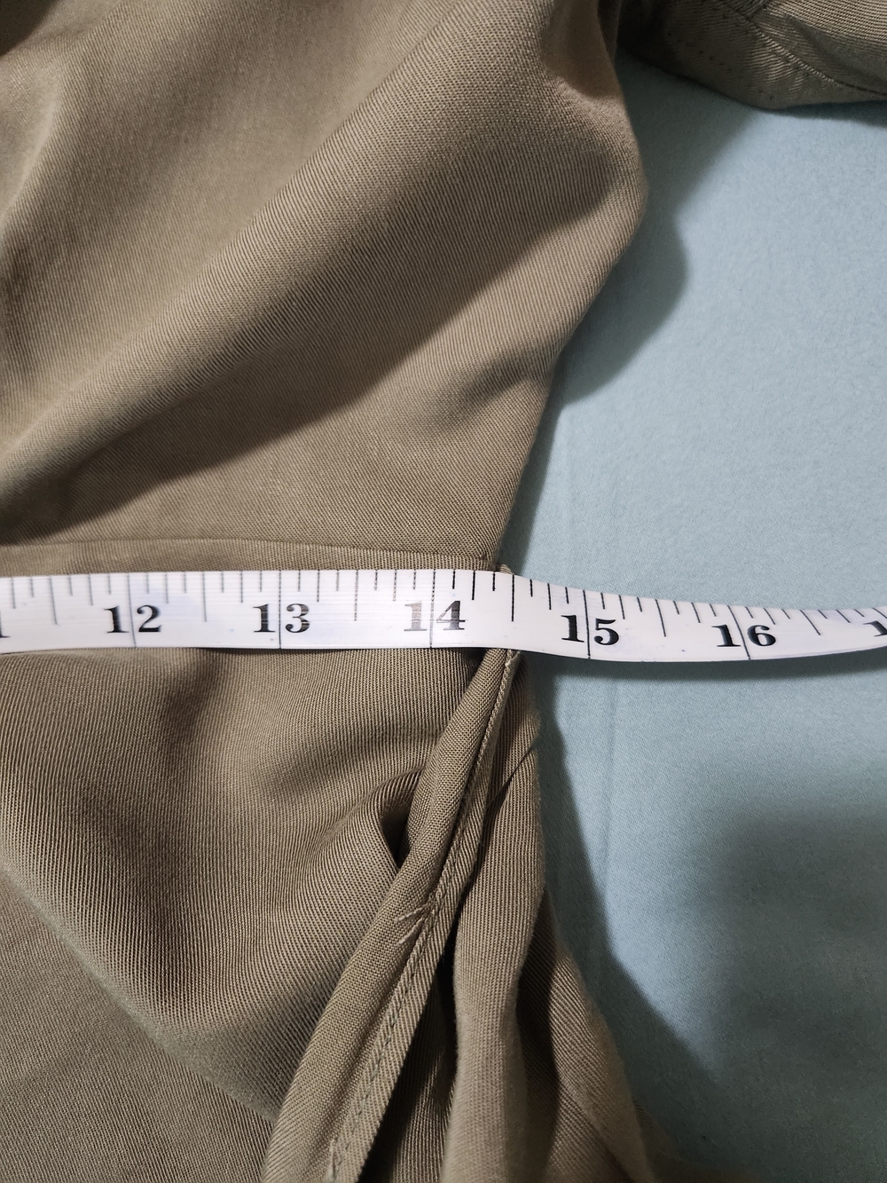 Mable Gwen Tencel Button Down Midi/Maxi Draped Dress In Olive Green Size Small - Picture 7 of 15
